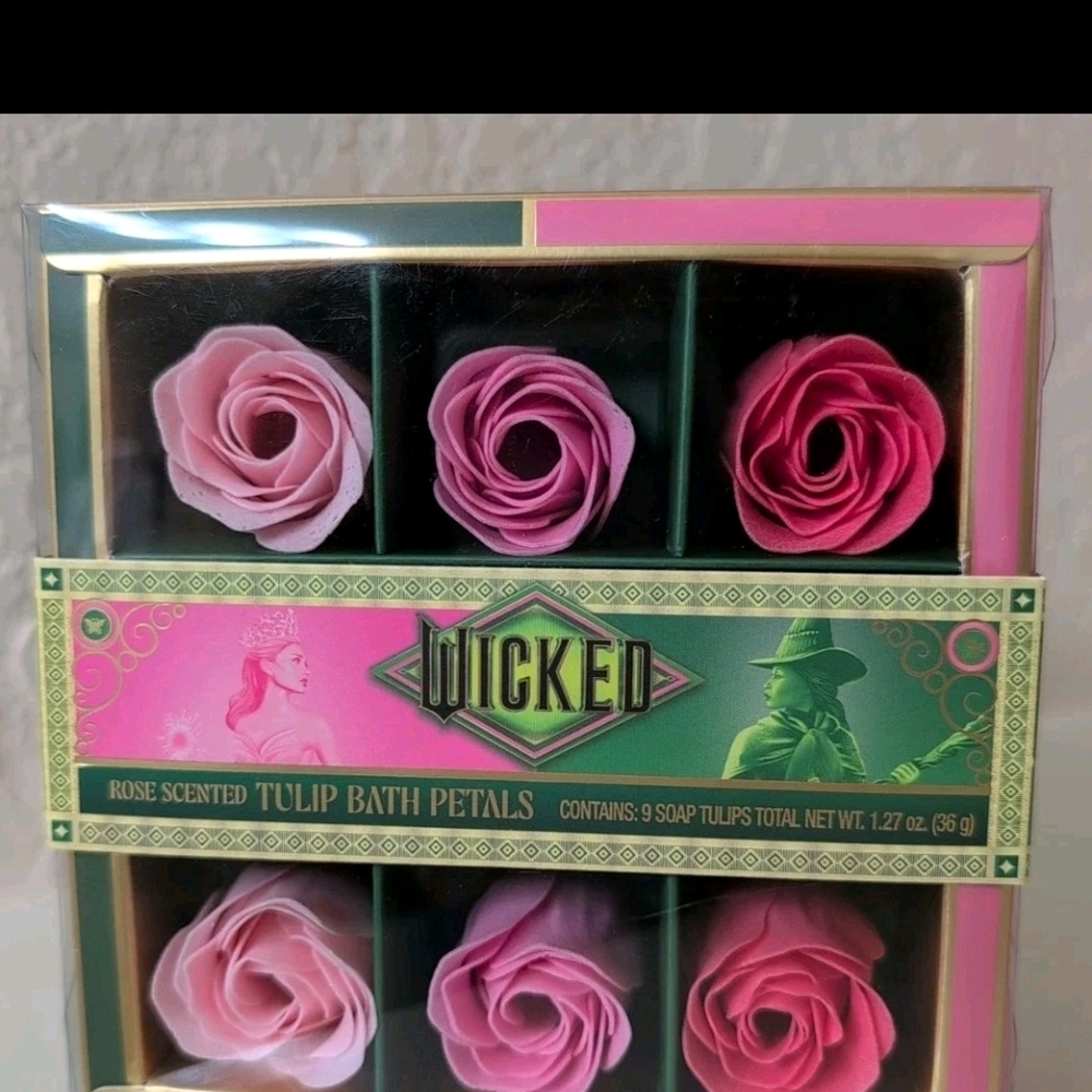 Bath Petals Water Scent Wicked Rose Spa Glenda 9 Count Flower Relax Calm